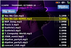 C:\Users\Charles Monte\Documents\Client_Folders\BPG_Worldwide\Releases_Copy\GUI_Assets_Rel_112508\GUI_Screen_Releases\DipMusic_Directory_Screen\DipMusic_480x320.png